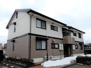 福井市の賃貸マンション / メゾン・ド・ベルベット B / 外観写真