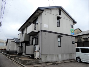 福井市の賃貸マンション / コーポK / 外観写真