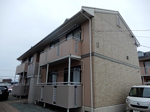 福井市の賃貸マンション / コーポかねとも B棟 / 外観写真