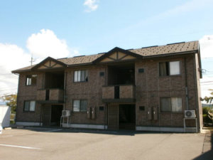 福井市の賃貸マンション / リビングタウン渕 B / 外観写真