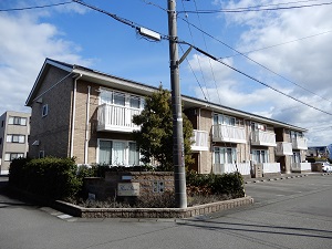 福井市の賃貸マンション / イベール・ドゥ A棟 / 外観写真