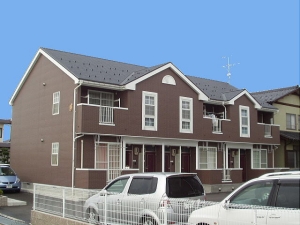福井市の賃貸マンション / イ-ワイ.サンセット A / 外観写真