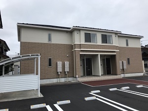 鯖江市の賃貸マンション / ハイムガーデンII / 外観写真