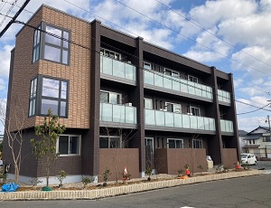 鯖江市の賃貸マンション / クオリスタ新横江 / 外観写真