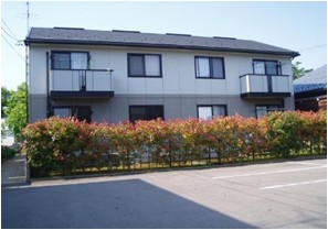 坂井市・あわら市の賃貸マンション / ウェストグリーン B / 外観写真