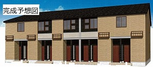 敦賀市の賃貸マンション / サン・リベールII A / 外観写真