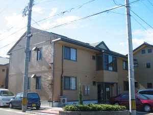 敦賀市の賃貸マンション / リバーサイド櫛川 A / 外観写真