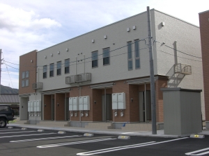 敦賀市の賃貸マンション / アム-ル / 外観写真