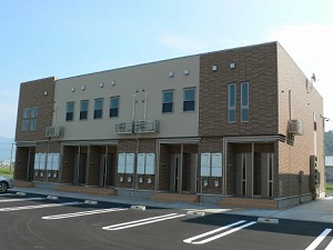 敦賀市の賃貸マンション / ヒルズ キザキ D / 外観写真